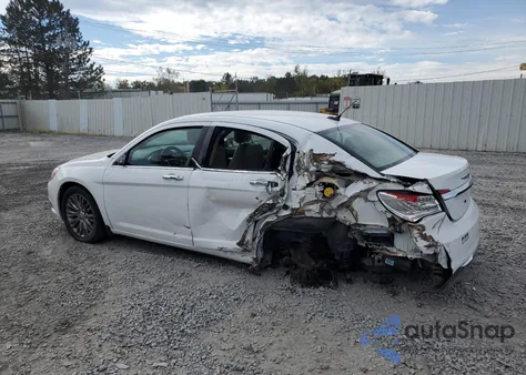 2012 Chrysler 200 Limited from USA, damaged, VIN 1C3CCBCB1CN307914